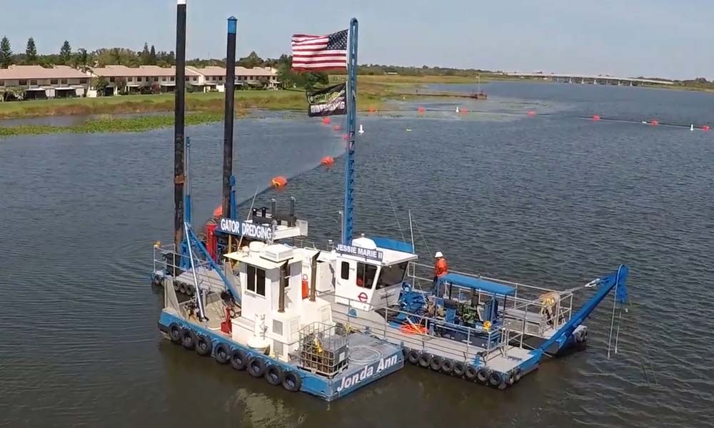 Dredging operation