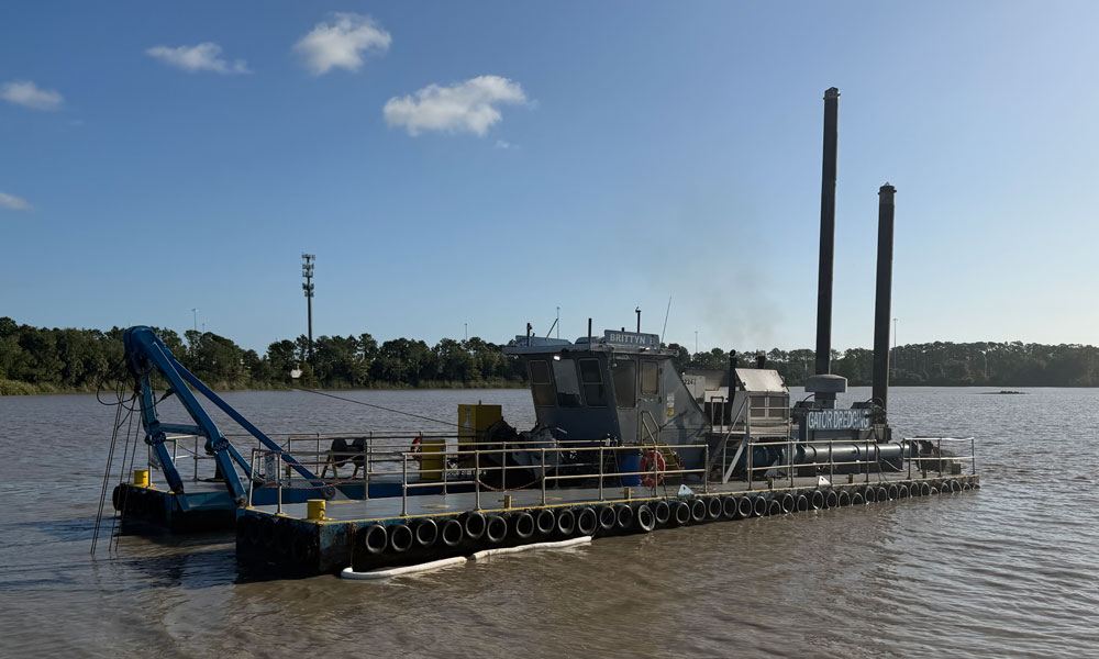 Dredging operation