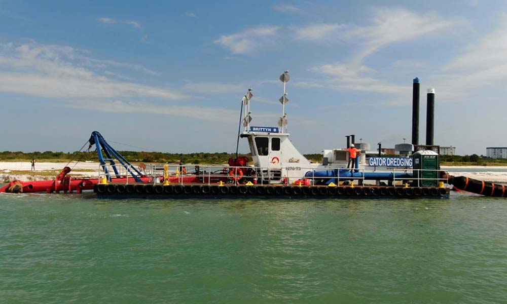 Dredging operation