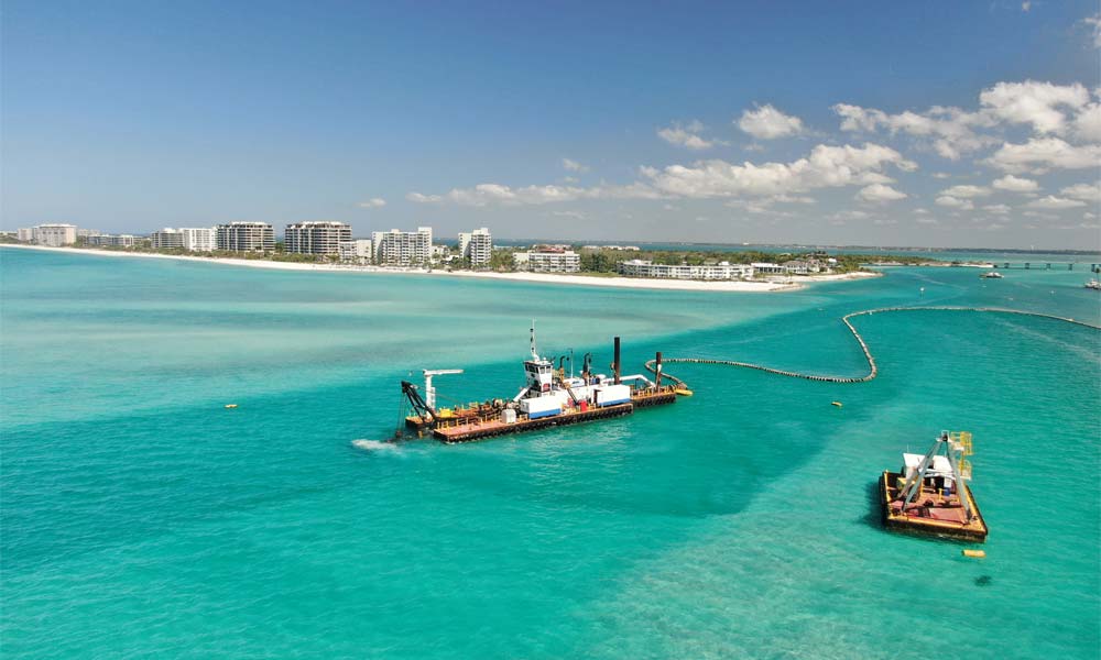Dredging operation